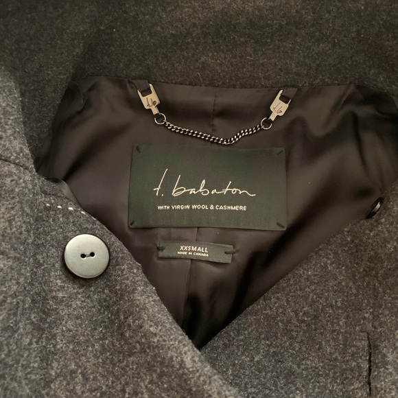 Babaton wool peacoat - Size XXS - Picture 10 of 10